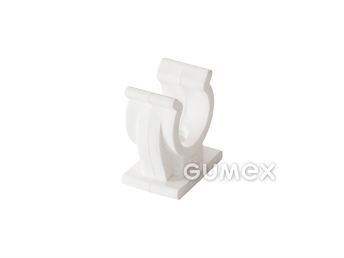 Rohrschelle JOHN GUEST, für Außenrohr Ø 6mm, Polypropylen, weiß, 